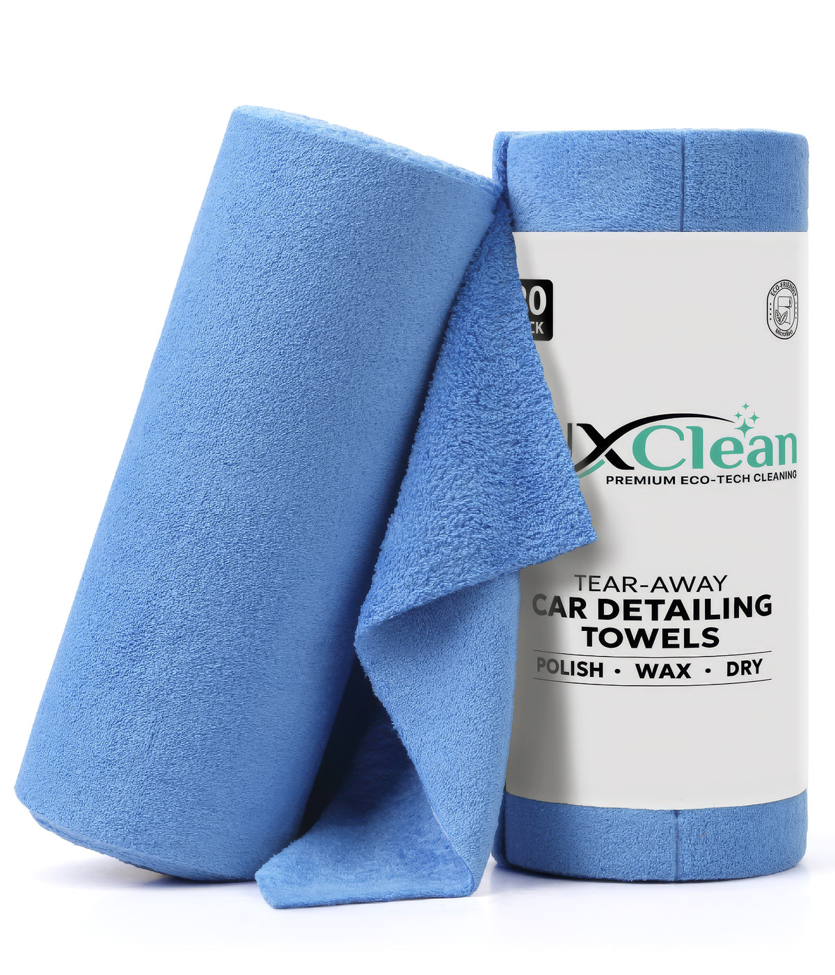 LUXClean™ Tear-Away-20: Микрофибърни кърпи на ролка
