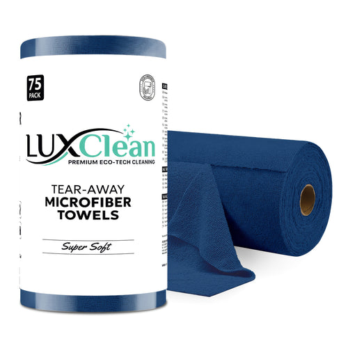 LUXClean™ Tear-Away-75: Микрофибърни кърпи на ролка