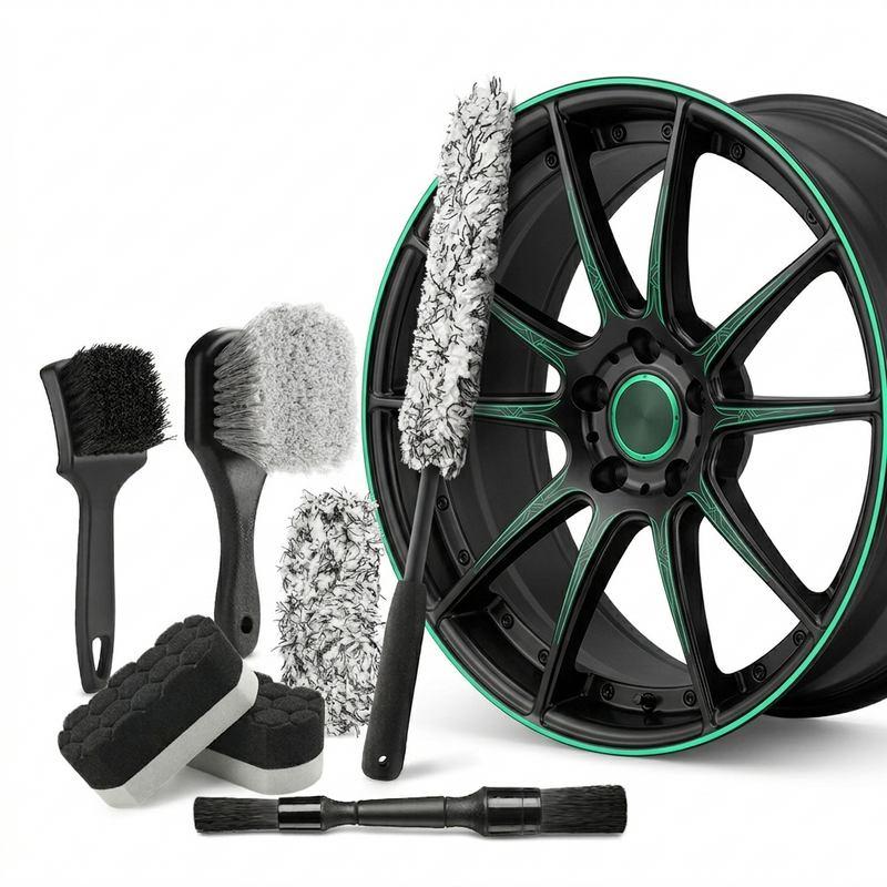 LUXClean™ Pro-Wheel: Комплект за почистване на джанти